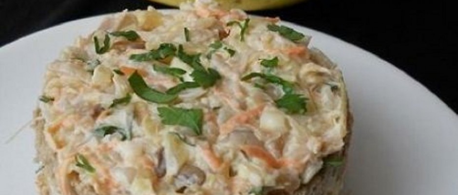 salata de fasole galbena