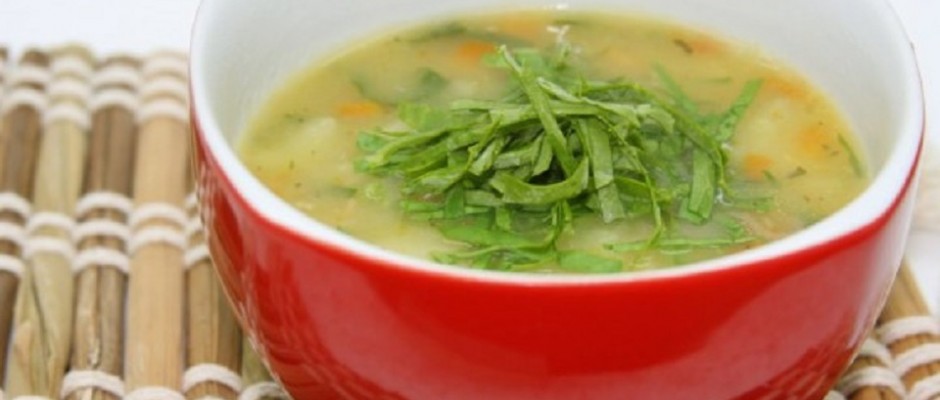 supa de legume cu usturoi